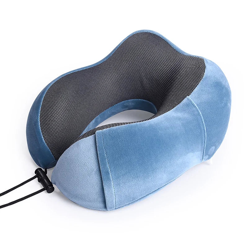Junips | U-shaped neck pillow made of memory foam for travel and sleeping