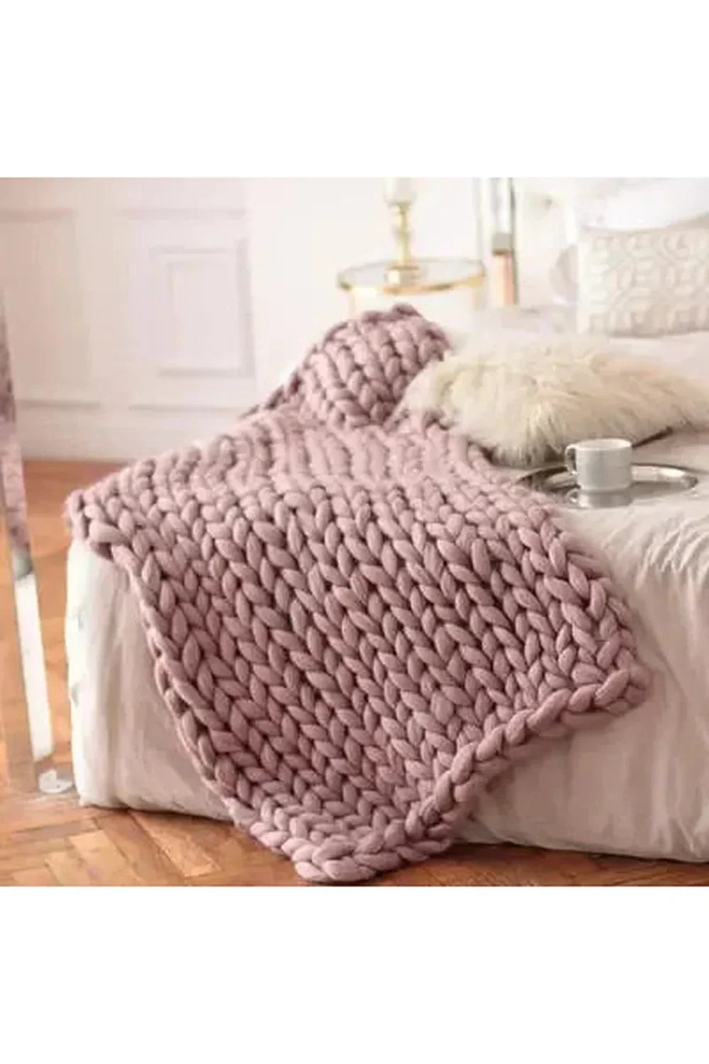 Junips | Cozy Knit Chunky Blanket