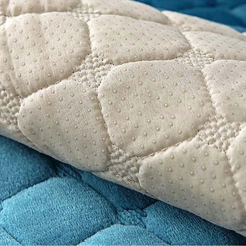 Junips | Cozy Soft Thick Plush Non-Slip Sofa Cover