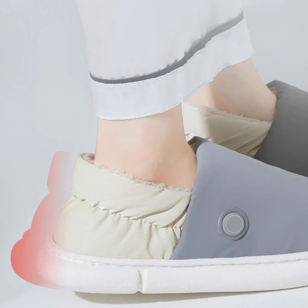 Junips | WarmStride - Thick heated house shoes