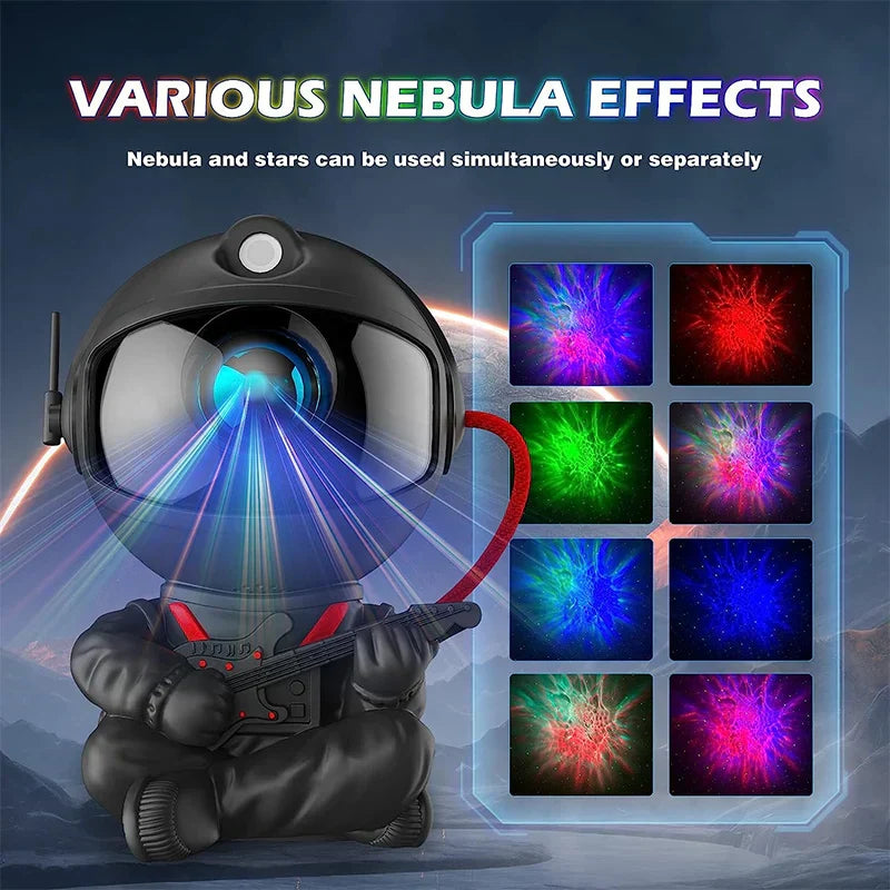 Junips | Astronaut LED Projector, Galaxy, Stars, Sky
