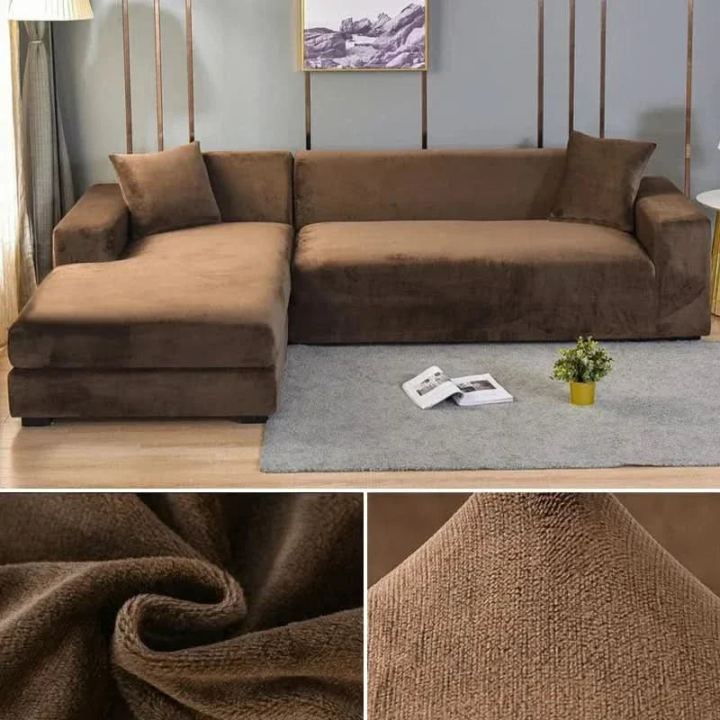 Junips | PlushFit - High-Quality Sofa Covers Made of Stretch Velvet
