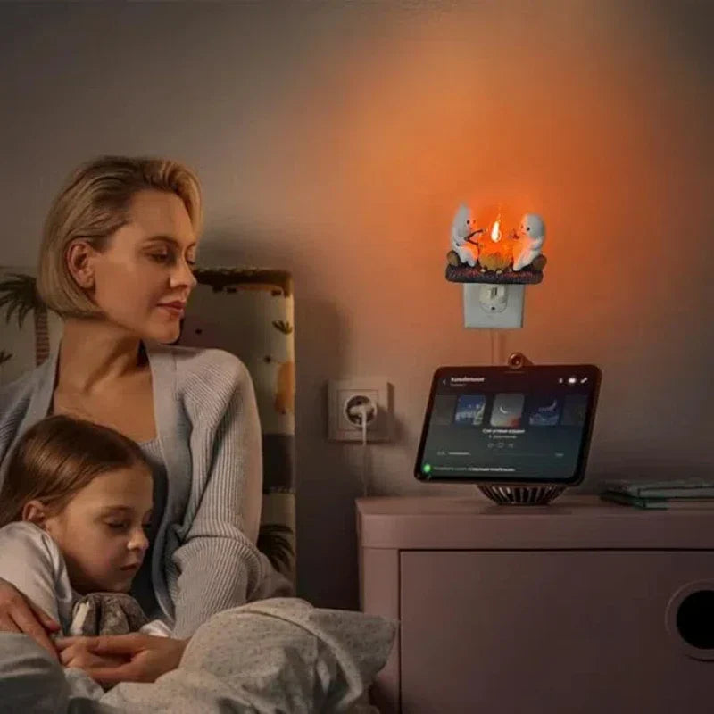 Junips | Ghost Campfire Night Light