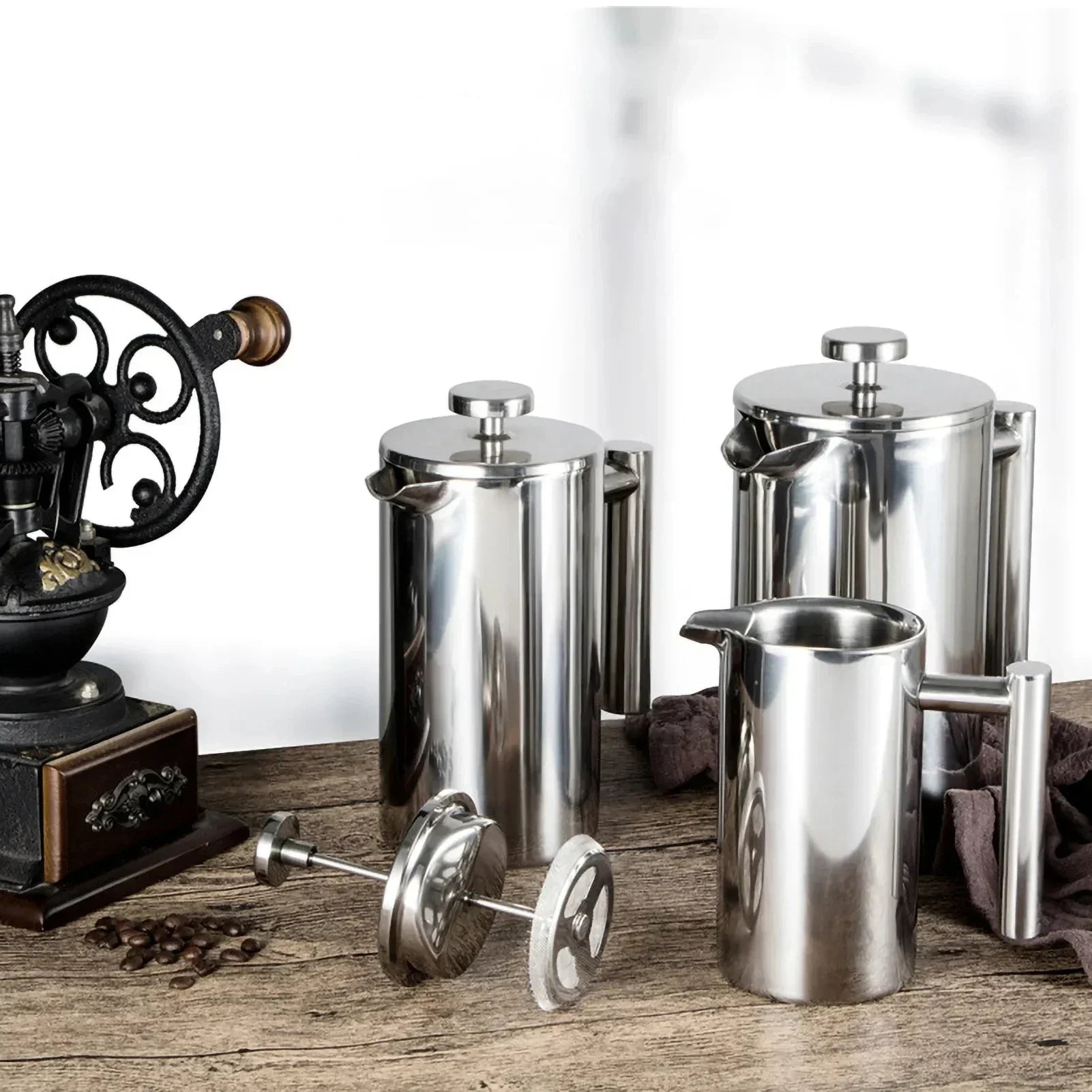 Junips | Stainless Steel French Press Coffee Maker
