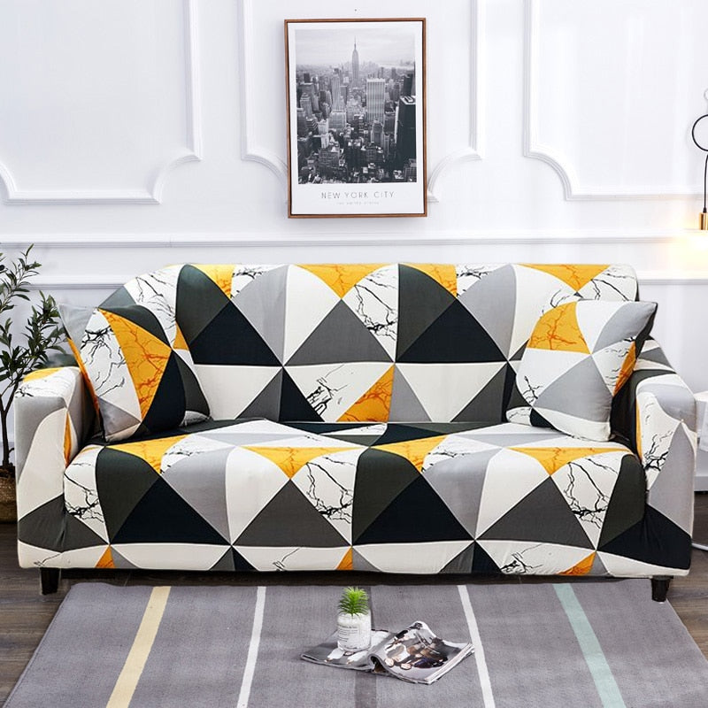 Junips | Modern Non-slip Colorful Elastic Sofa Cover