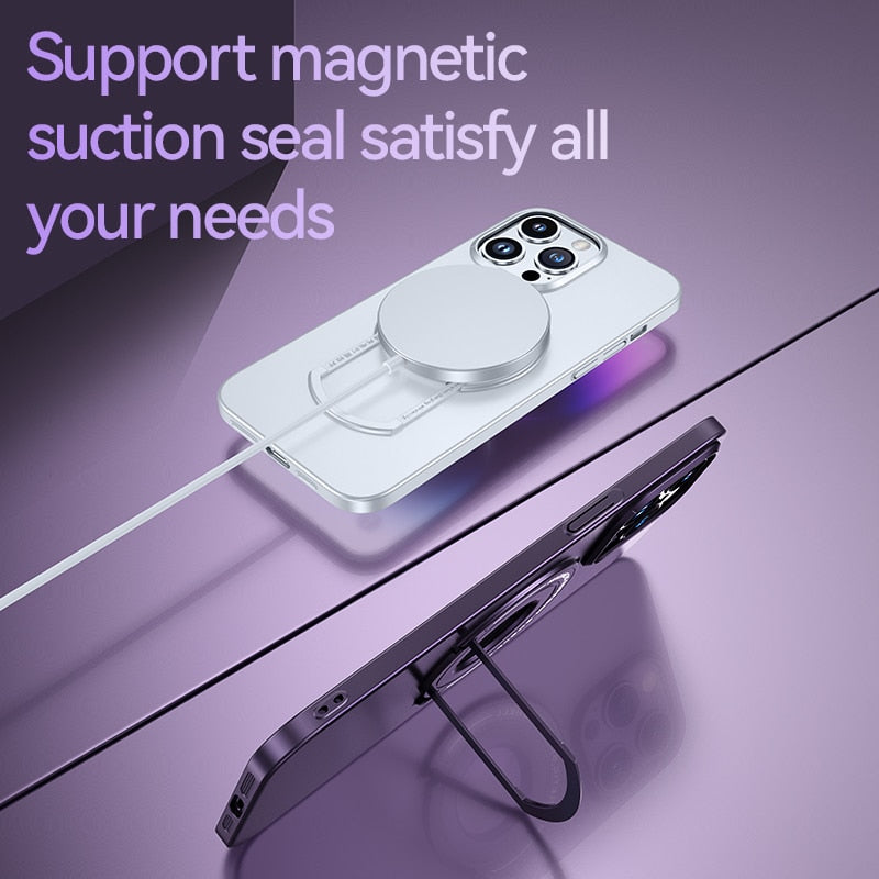 Junips | Magsafe Compatible Magnetic Ring Phone Case Stand