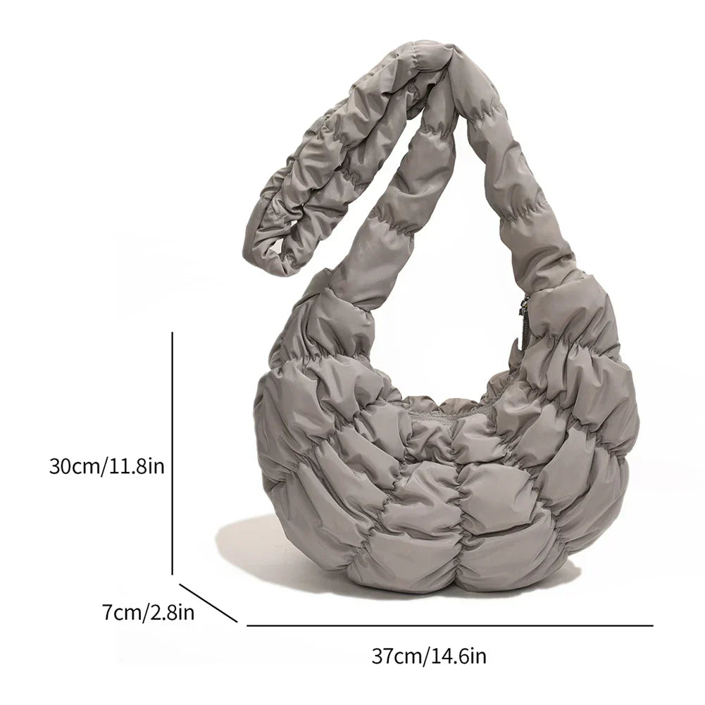 Junips | Puff Croissant Shoulder Bag