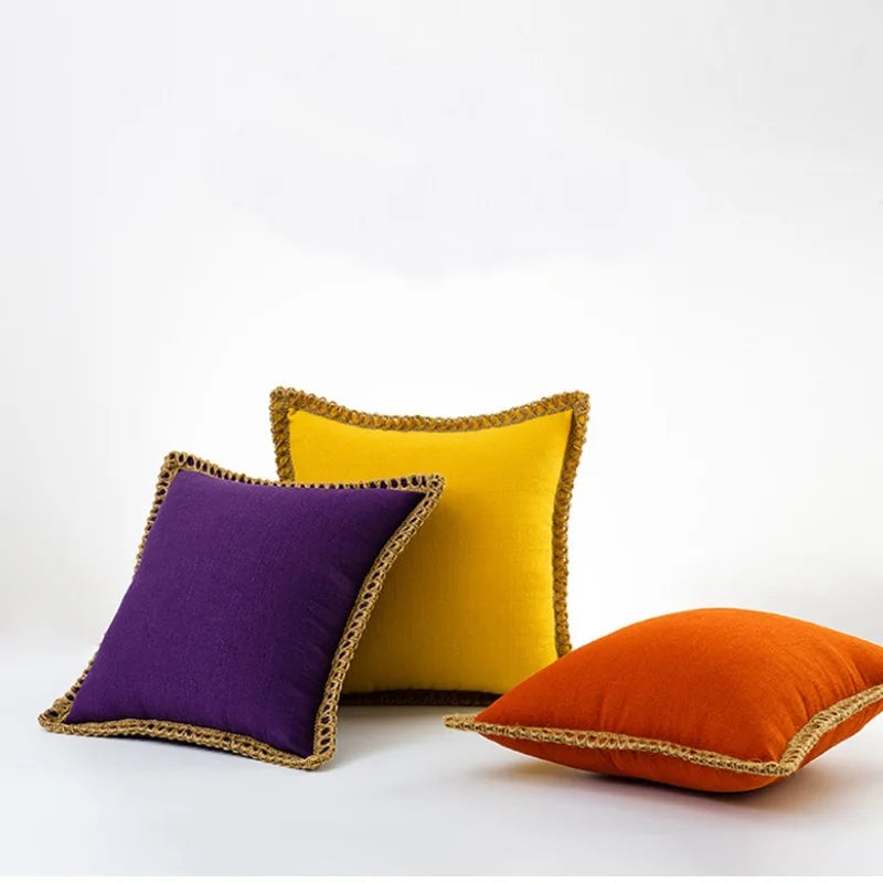 Junips | Colorful pillowcases in French style