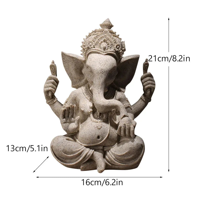Junips | Divine Resin Sandstone Style Vedic Sculptures