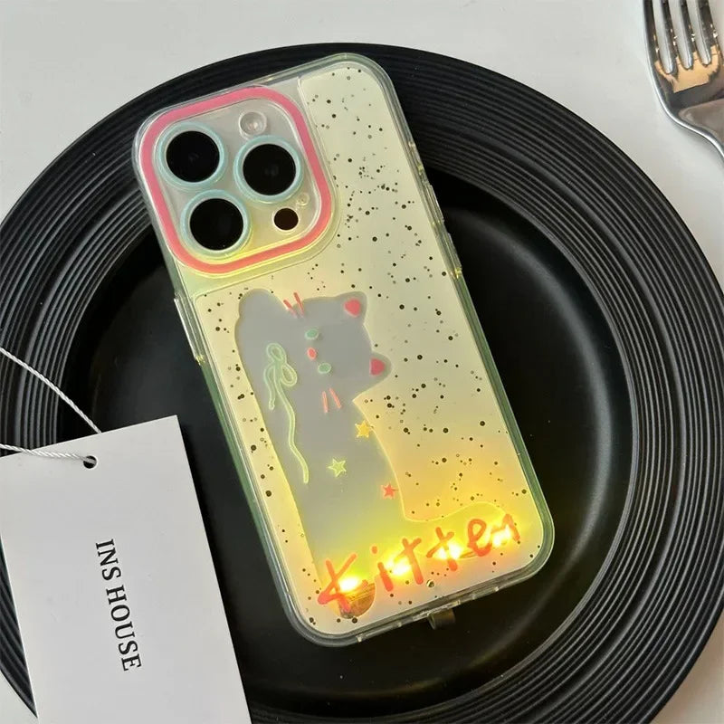 Junips | Glowing Puppy Light-Up iPhone Case