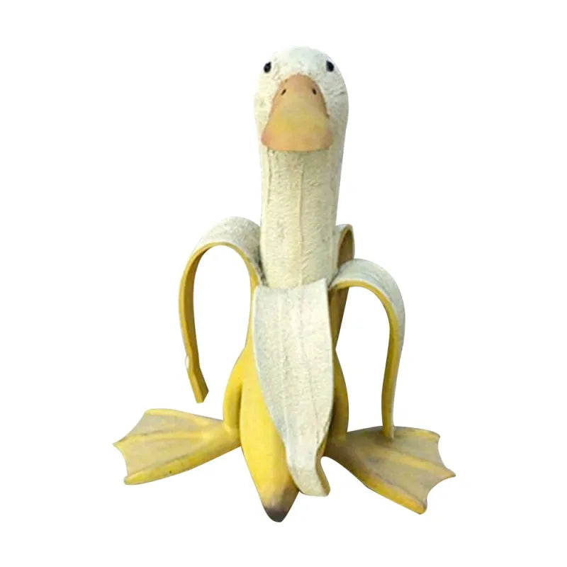Junips | Banana Duck Sculpture | Playful Garden Decoration!