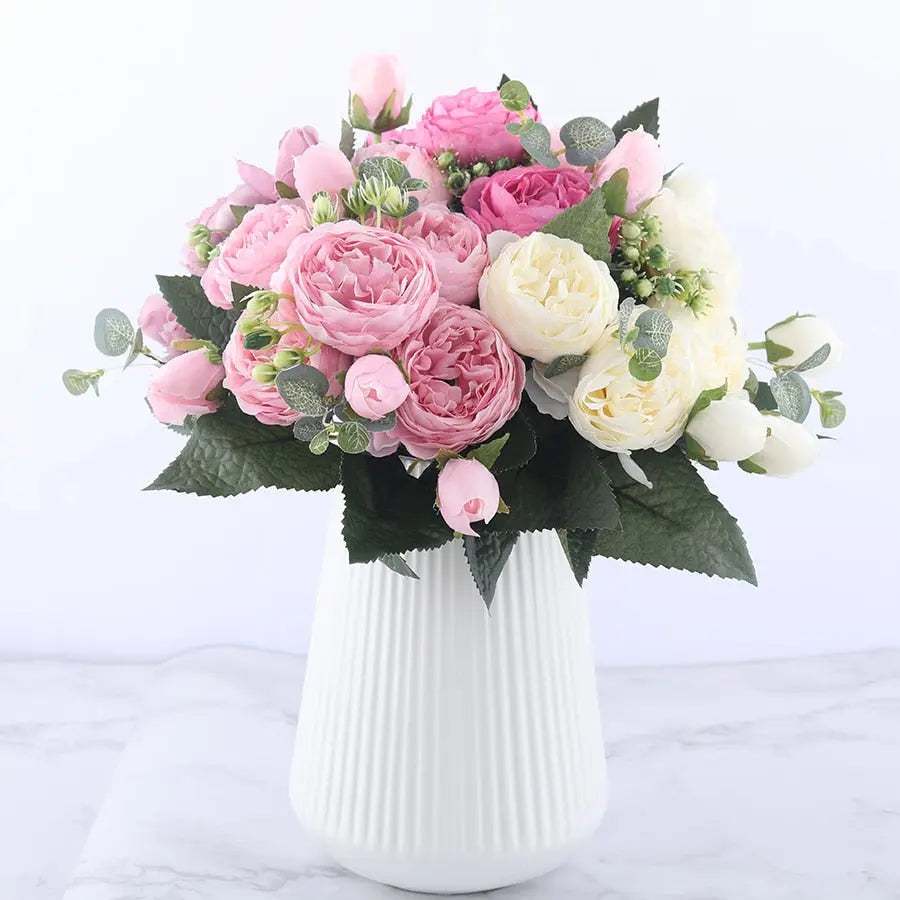 Junips | Silky Rose Gypsophila Bouquet