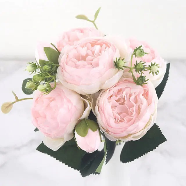Junips | Silky Rose Gypsophila Bouquet