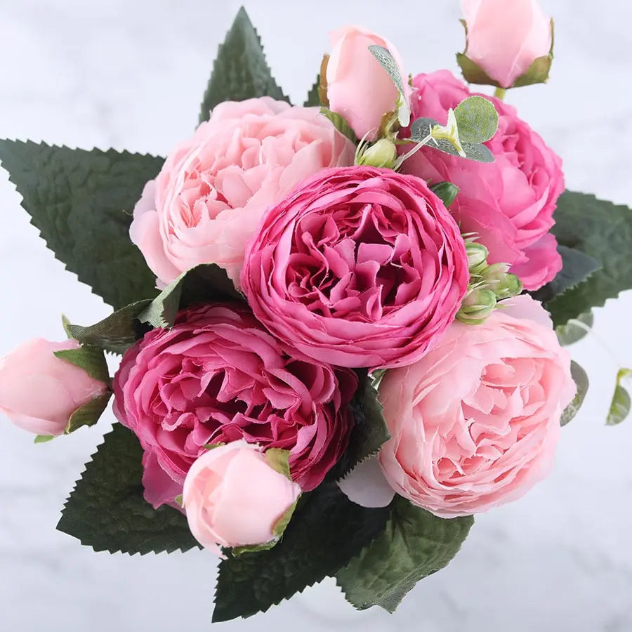Junips | Silky Rose Gypsophila Bouquet