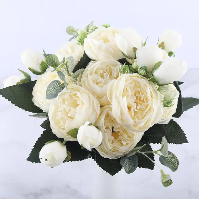 Junips | Silky Rose Gypsophila Bouquet