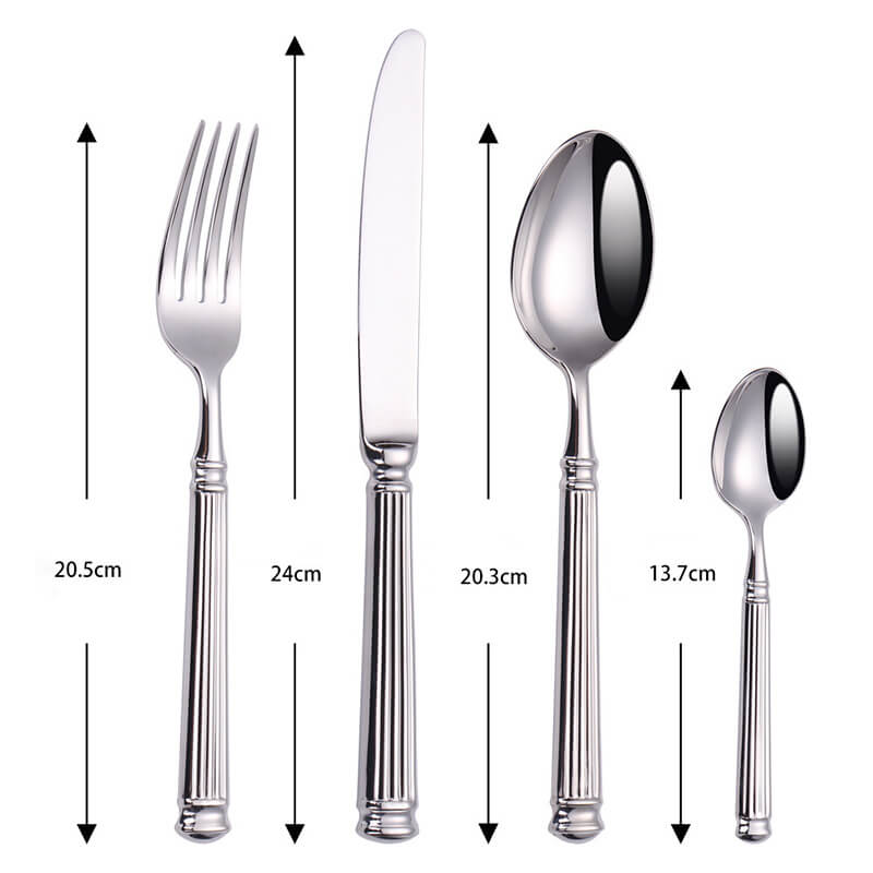 Junips | Simple Striped Cutlery 4 Piece Set