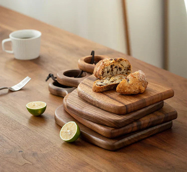 Junips | WaldenCraft Walnut Cutting Board – Luxurious Double-Sided Cutting & Serving Board