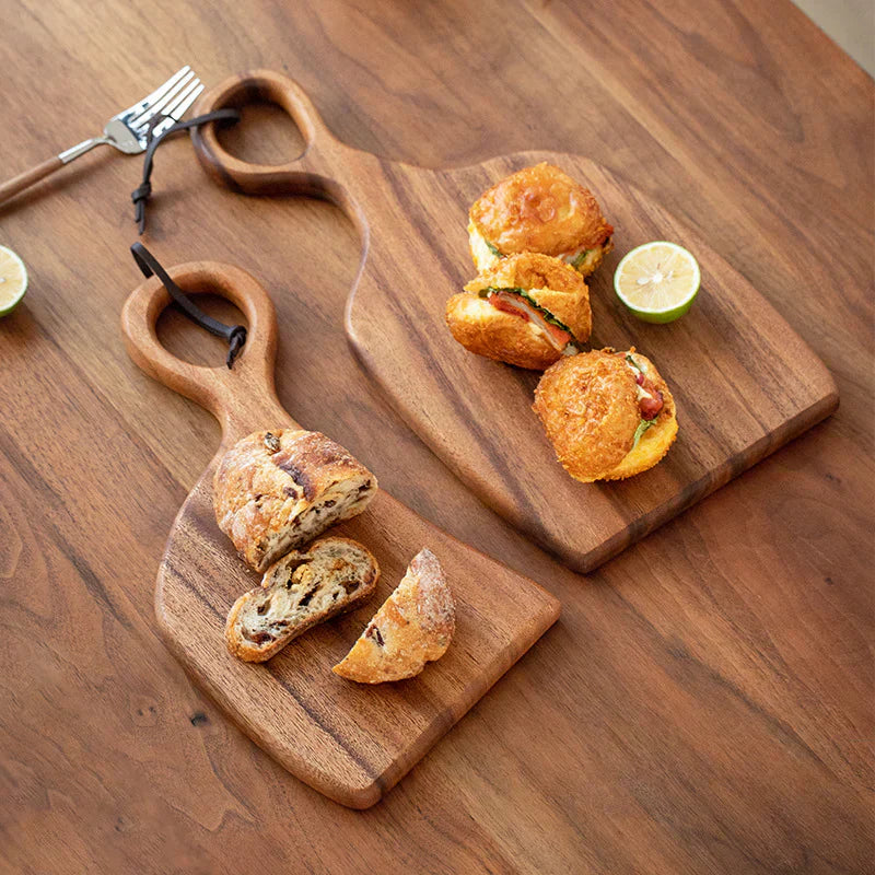 Junips | WaldenCraft Walnut Cutting Board – Luxurious Double-Sided Cutting & Serving Board