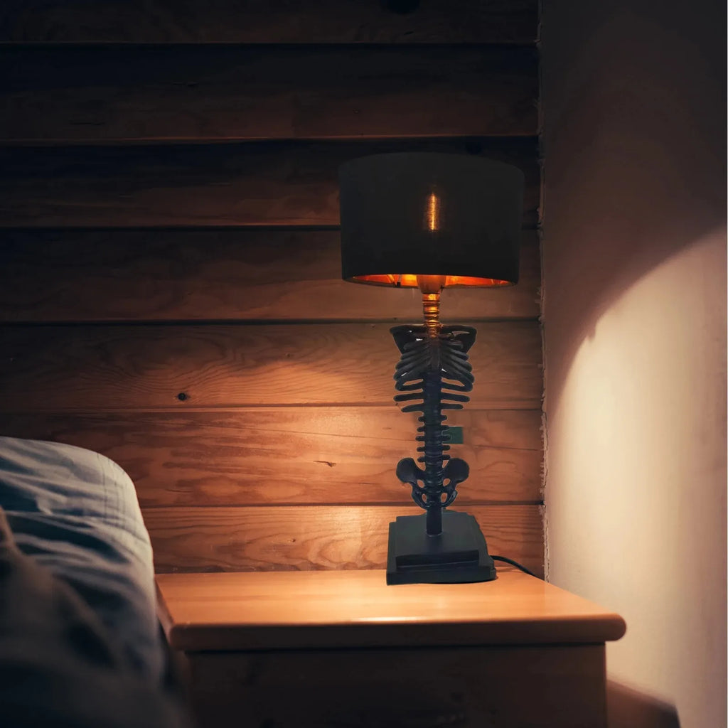Junips | Handcrafted Gothic Skeleton Table Lamp