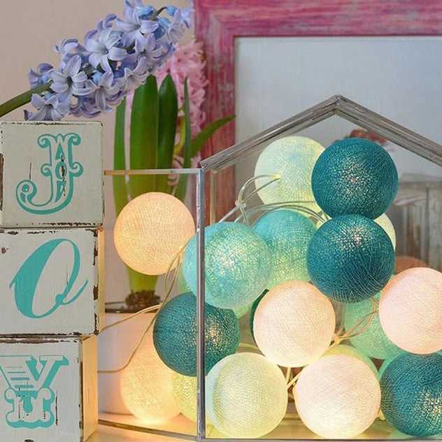 Junips | Ballton - Cotton glowing ball swing | Various color combinations