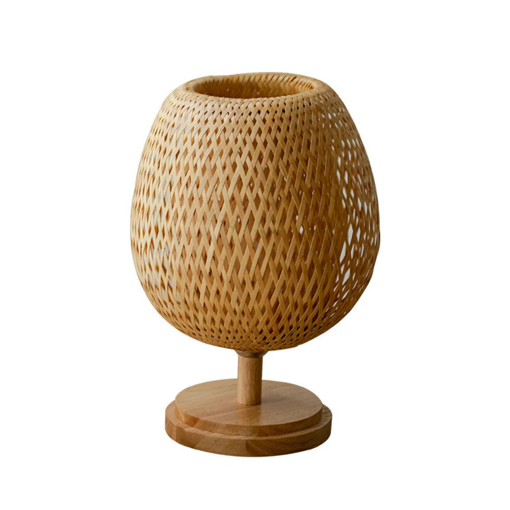 Junips | Rattan lamp - Stepless dimmable basket lamp for bedroom and living room decoration