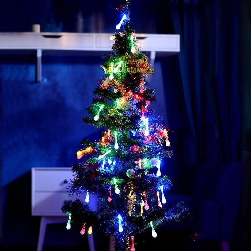 Junips | Solar Water Droplet String Lights