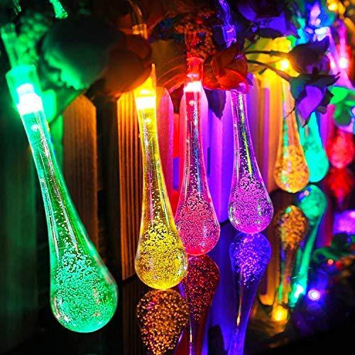 Junips | Solar Water Droplet String Lights