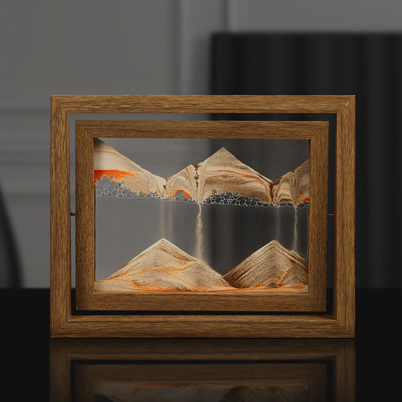 Junips | Solid wood 3D rotating sand painting