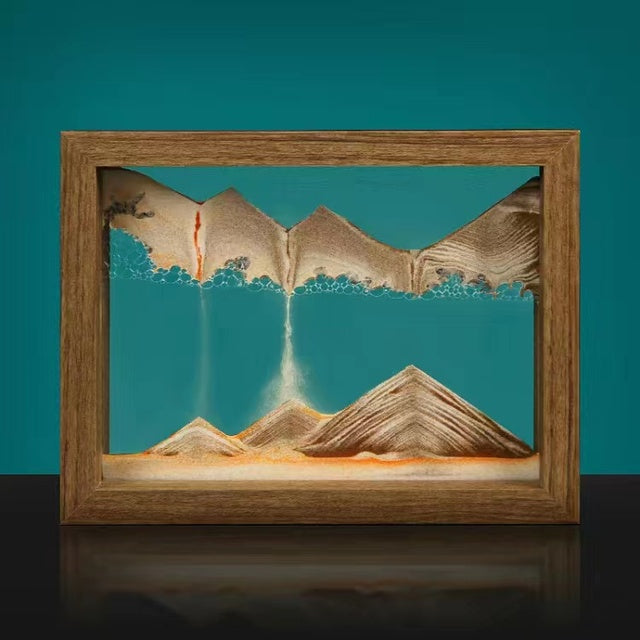 Junips | Solid wood 3D rotating sand painting