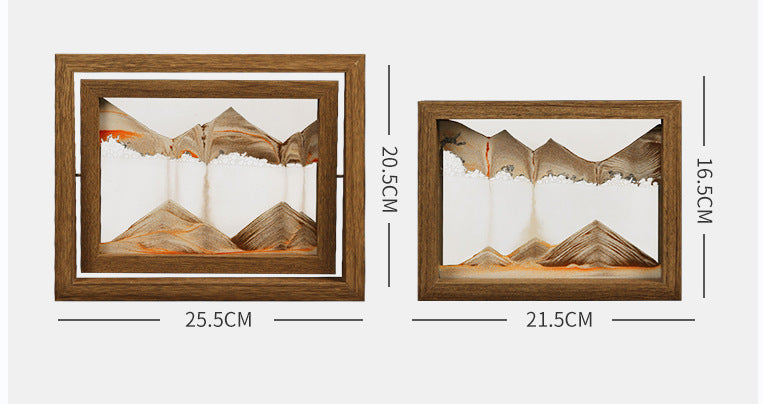 Junips | Solid wood 3D rotating sand painting