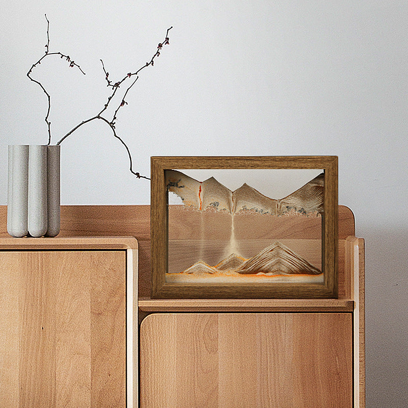 Junips | Solid wood 3D rotating sand painting