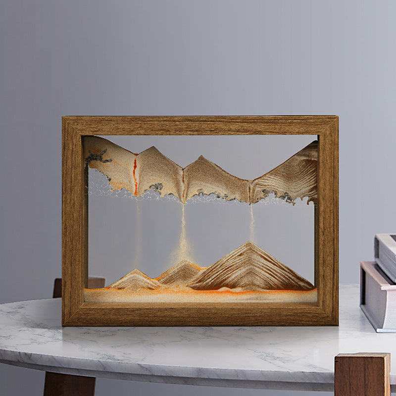 Junips | Solid wood 3D rotating sand painting