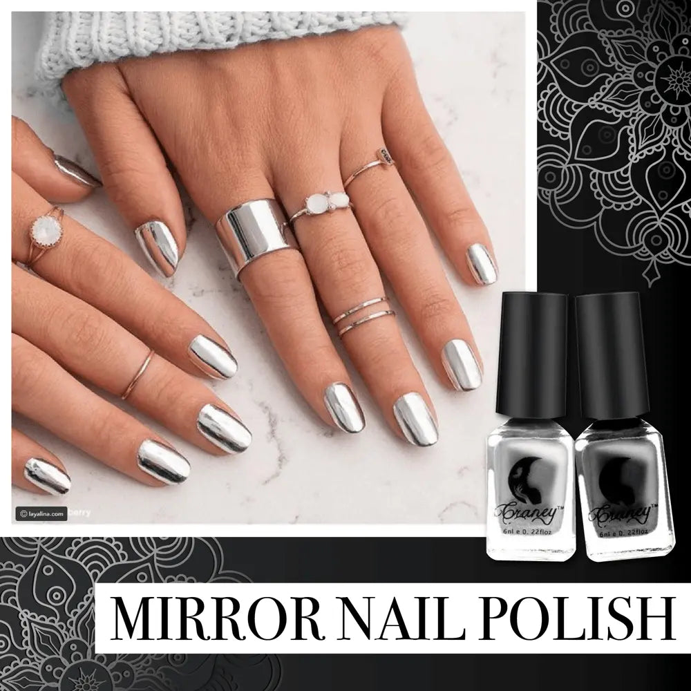 Junips | Mirror Nail Polish – Immediately metallic shiny nails