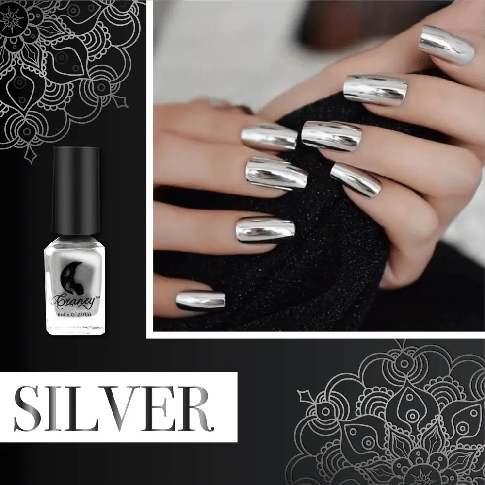 Junips | Mirror Nail Polish – Immediately metallic shiny nails