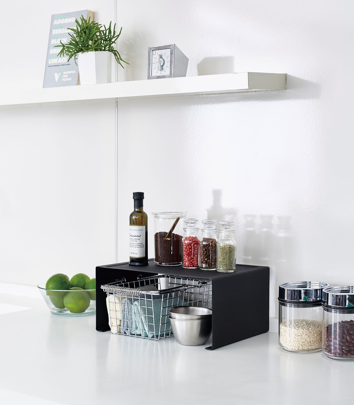 Junips | Stackable Kitchen Shelf - Two Sizes - Steel