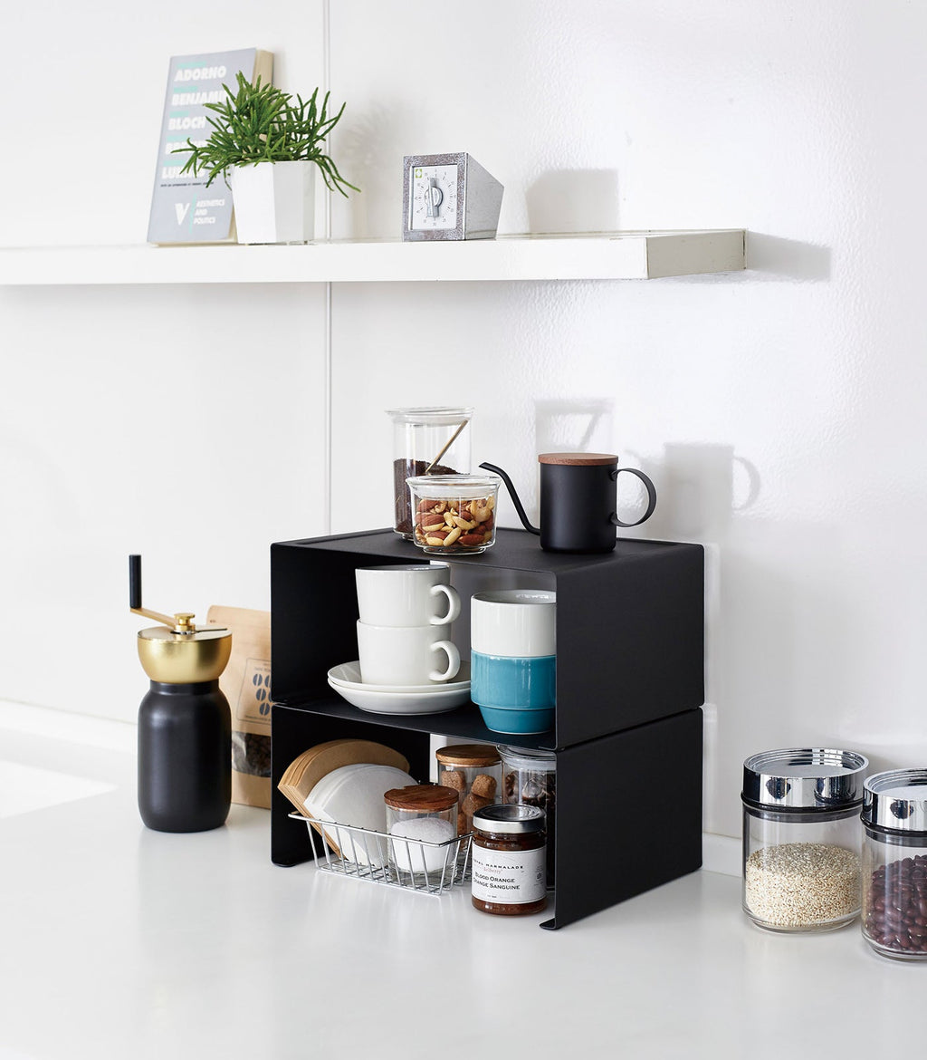 Junips | Stackable Kitchen Shelf - Two Sizes - Steel