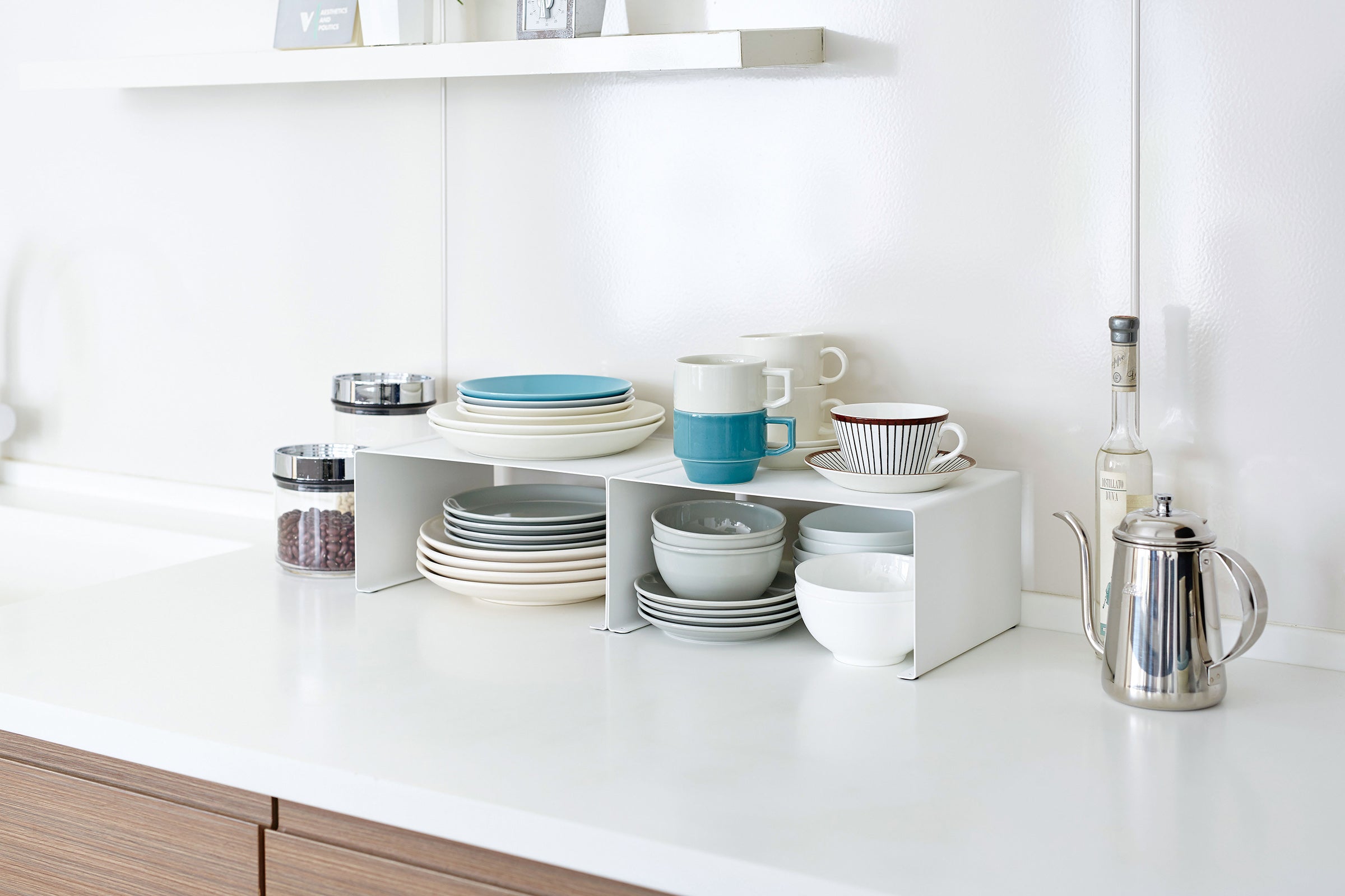 Junips | Stackable Kitchen Shelf - Two Sizes - Steel