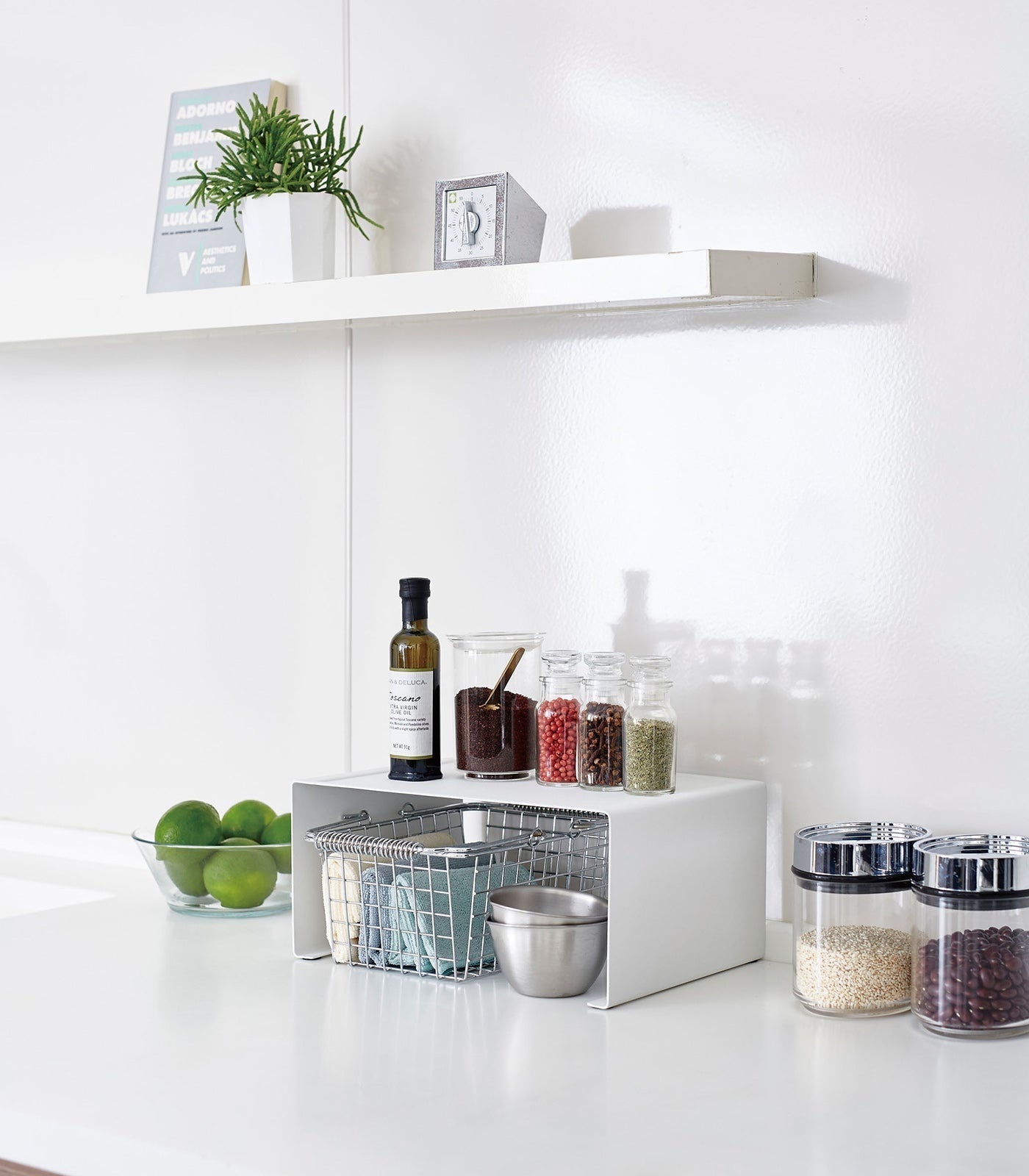 Junips | Stackable Kitchen Shelf - Two Sizes - Steel