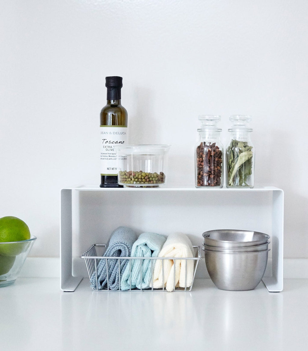 Junips | Stackable Kitchen Shelf - Two Sizes - Steel