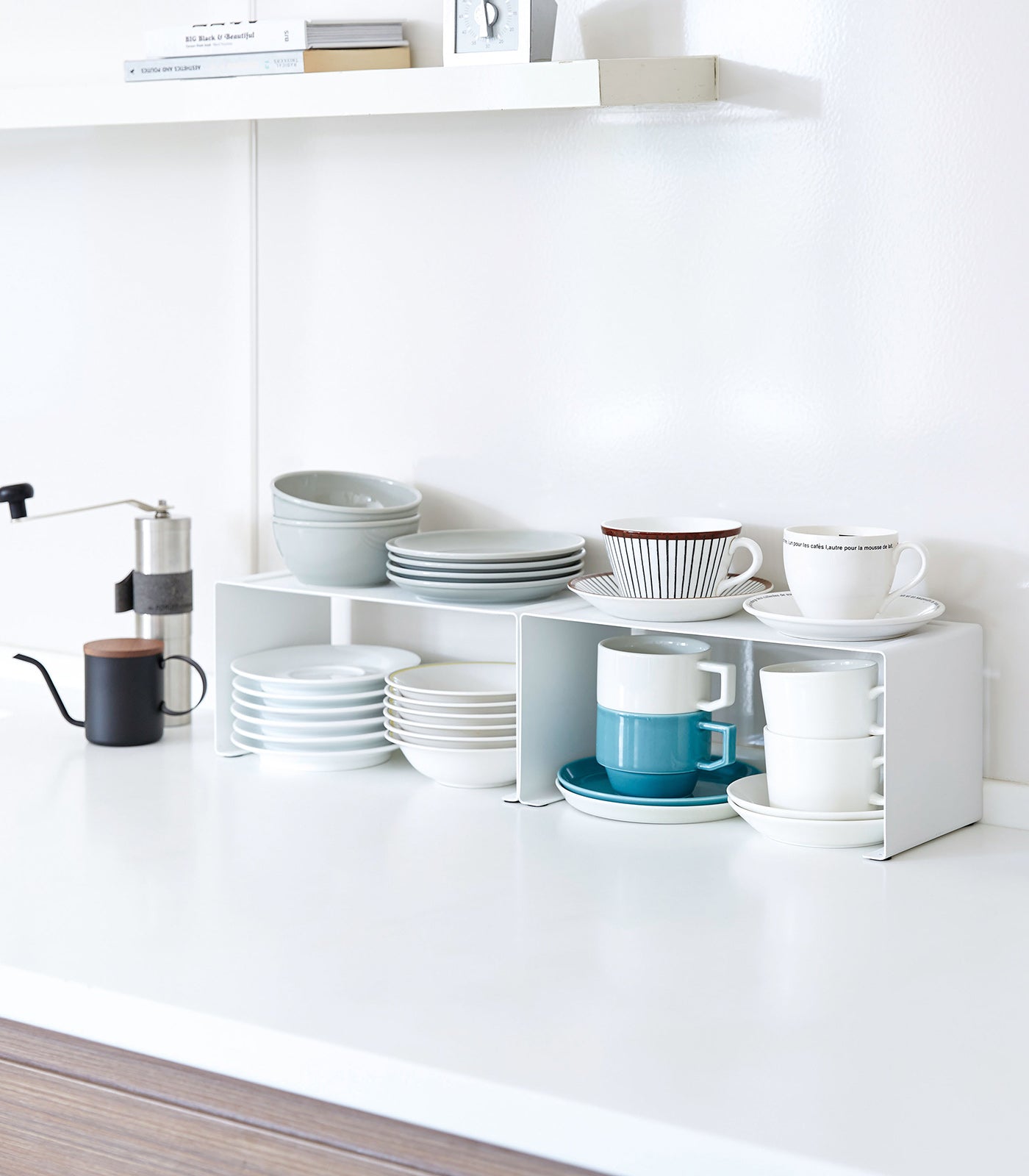 Junips | Stackable Kitchen Shelf - Two Sizes - Steel
