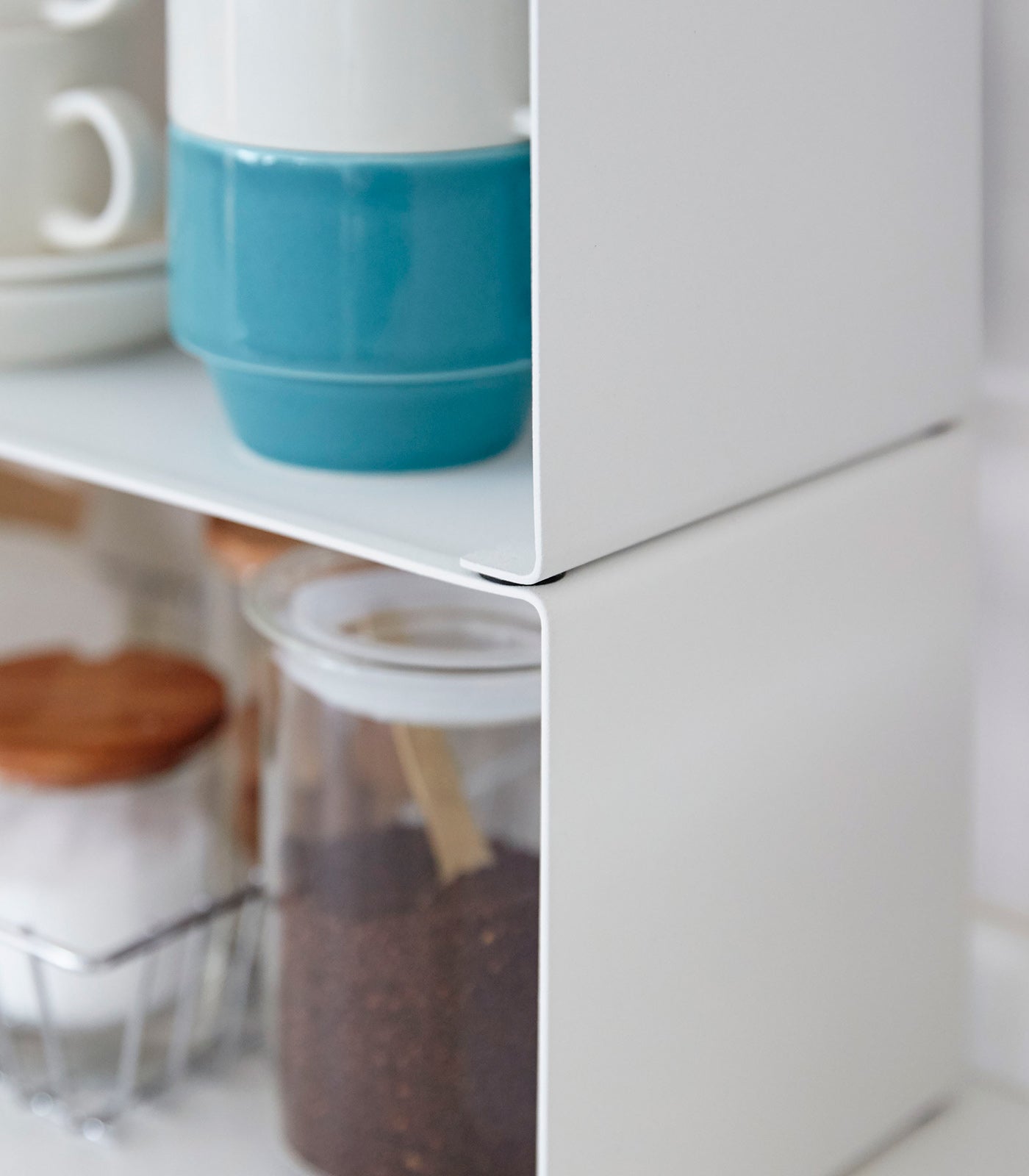 Junips | Stackable Kitchen Shelf - Two Sizes - Steel
