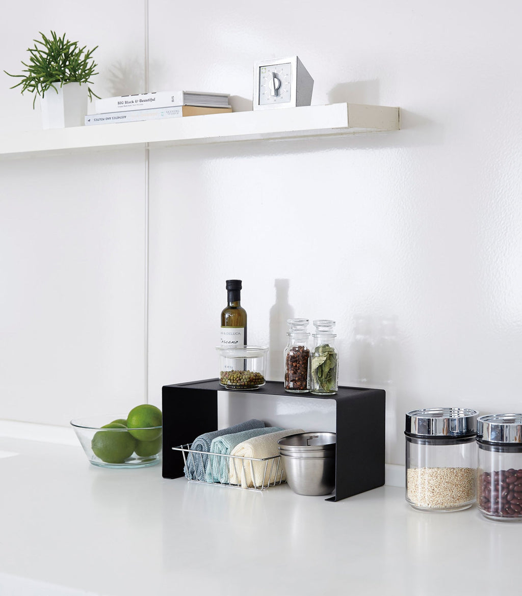 Junips | Stackable Kitchen Shelf - Two Sizes - Steel