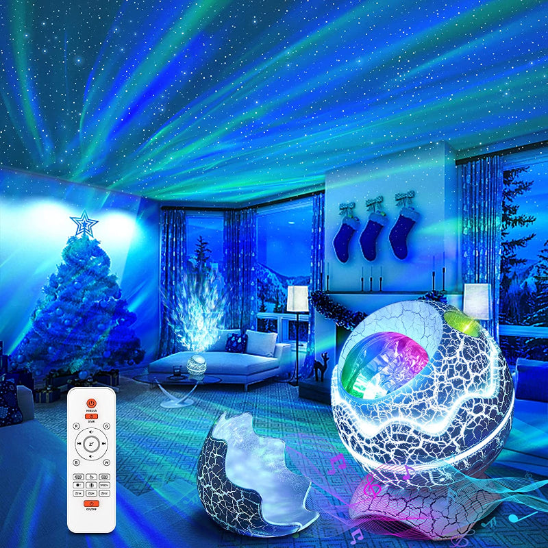 Junips | Star Projector, Galaxy Projector for Bedroom, Remote Control & White Noise Bluetooth Speaker