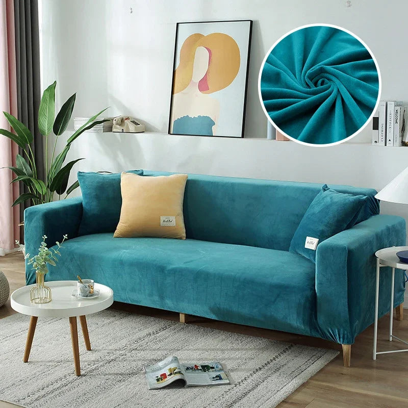 Junips | Luxury Stretch-Velvet Sofa Cover – Stylish Protection for Any Sofa