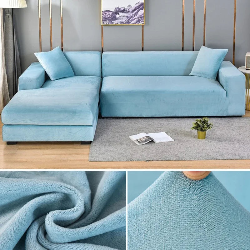 Junips | Luxury Stretch-Velvet Sofa Cover – Stylish Protection for Any Sofa