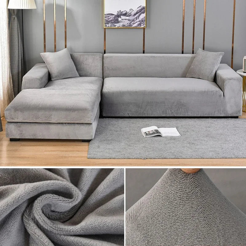 Junips | Luxury Stretch-Velvet Sofa Cover – Stylish Protection for Any Sofa