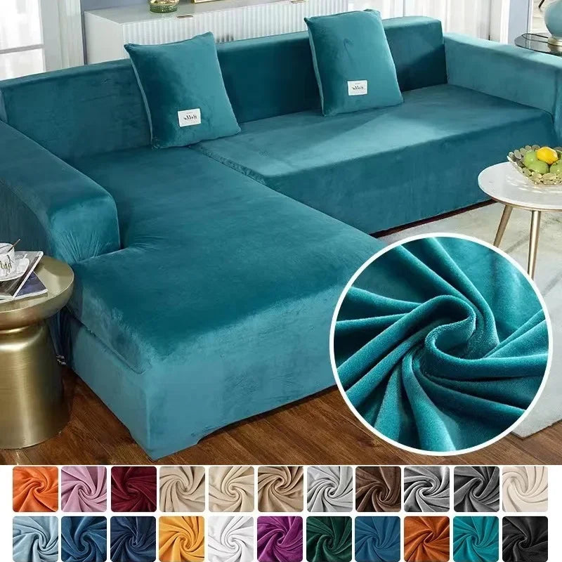 Junips | Luxury Stretch-Velvet Sofa Cover – Stylish Protection for Any Sofa