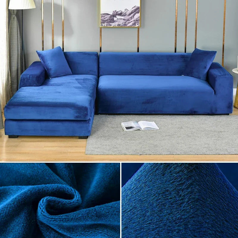 Junips | Luxury Stretch-Velvet Sofa Cover – Stylish Protection for Any Sofa
