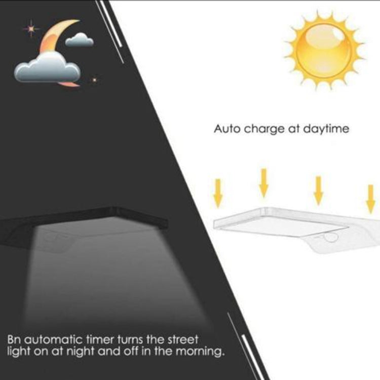 Junips | Solar lights outdoor 36 LED super bright solar lamp 280LM motion sensor security lights wireless waterproof flexible wall lights