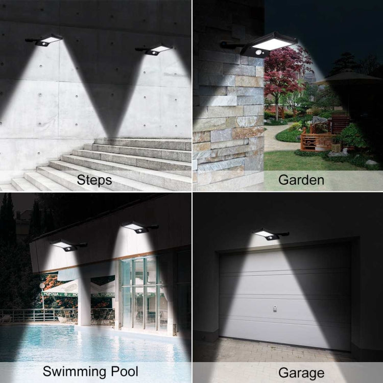 Junips | Solar lights outdoor 36 LED super bright solar lamp 280LM motion sensor security lights wireless waterproof flexible wall lights